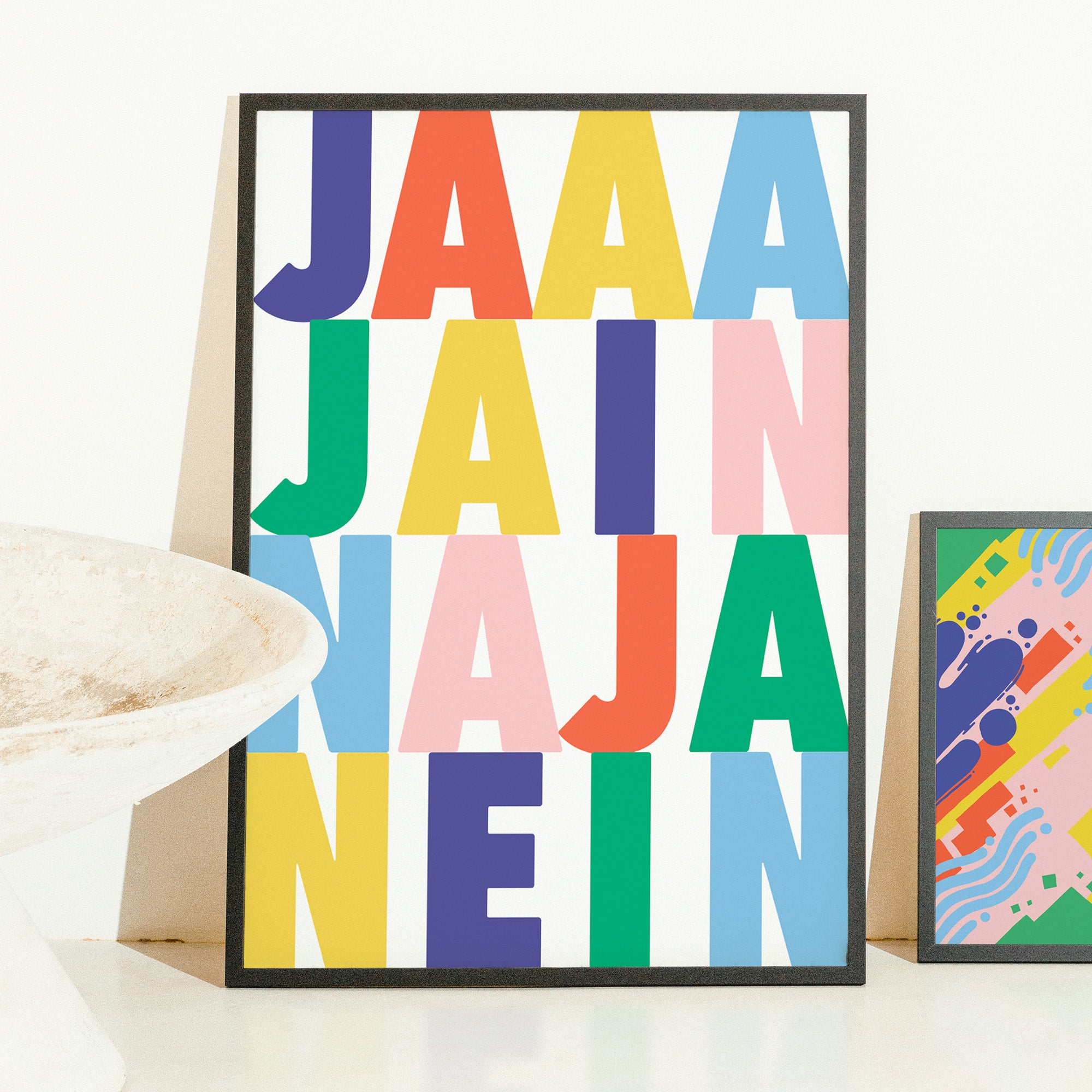Poster - JAAA JAIN NAJA NEIN