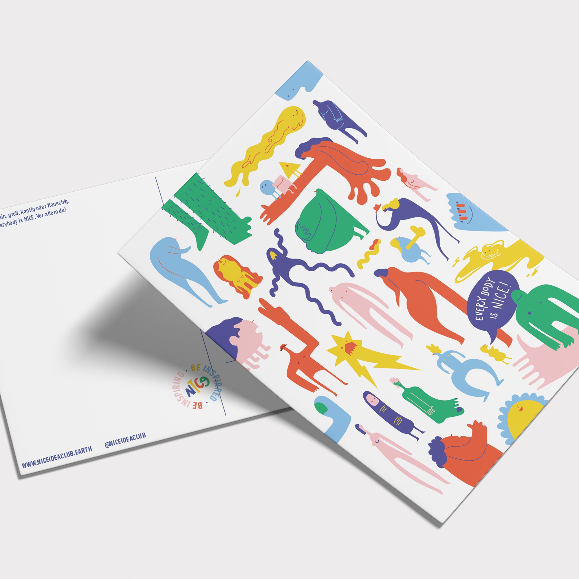 Postkarte - Everybody is Nice