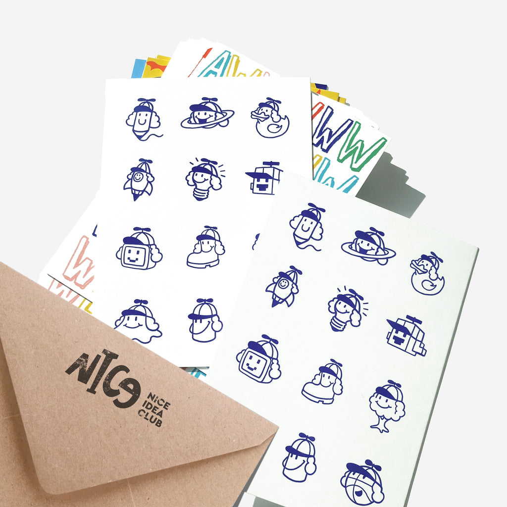 Postkarte - The Many Faces of the Gilgius