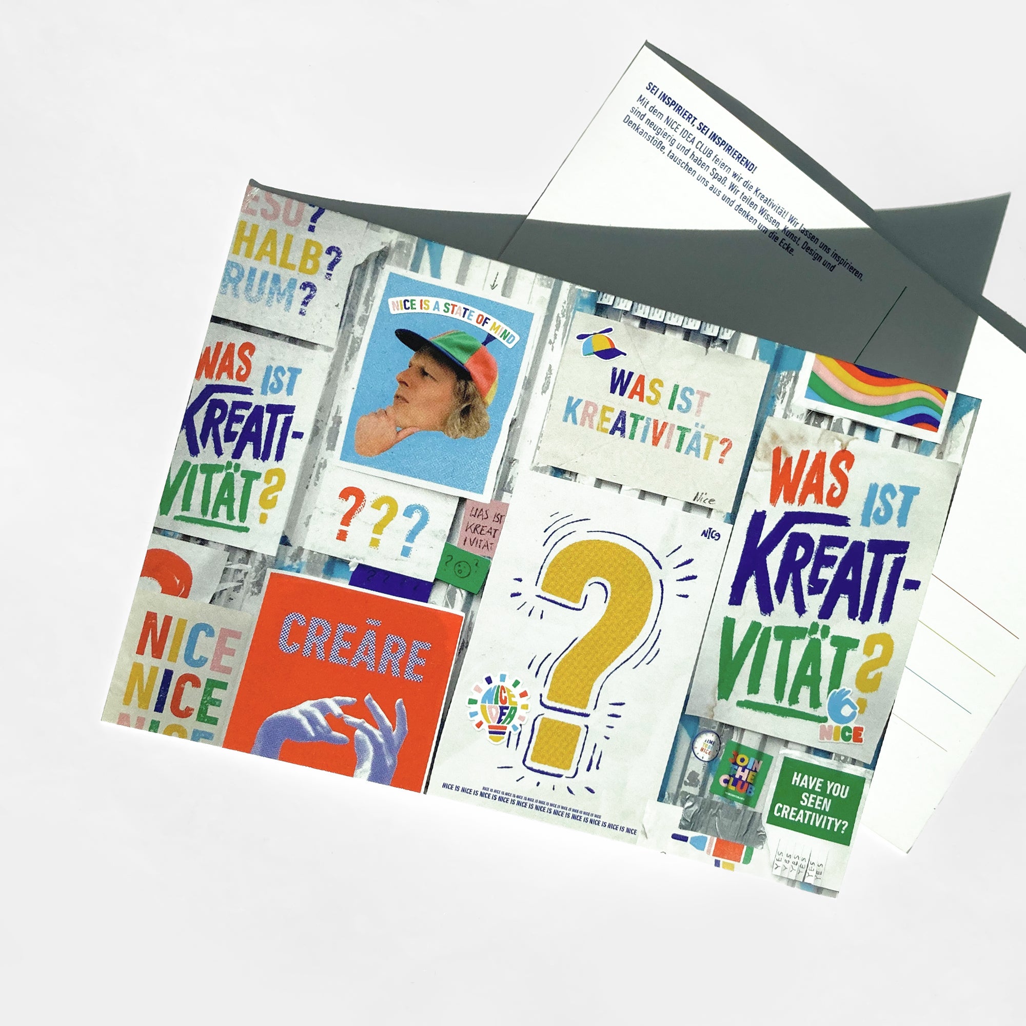 Postkarte - Was ist Kreativität?