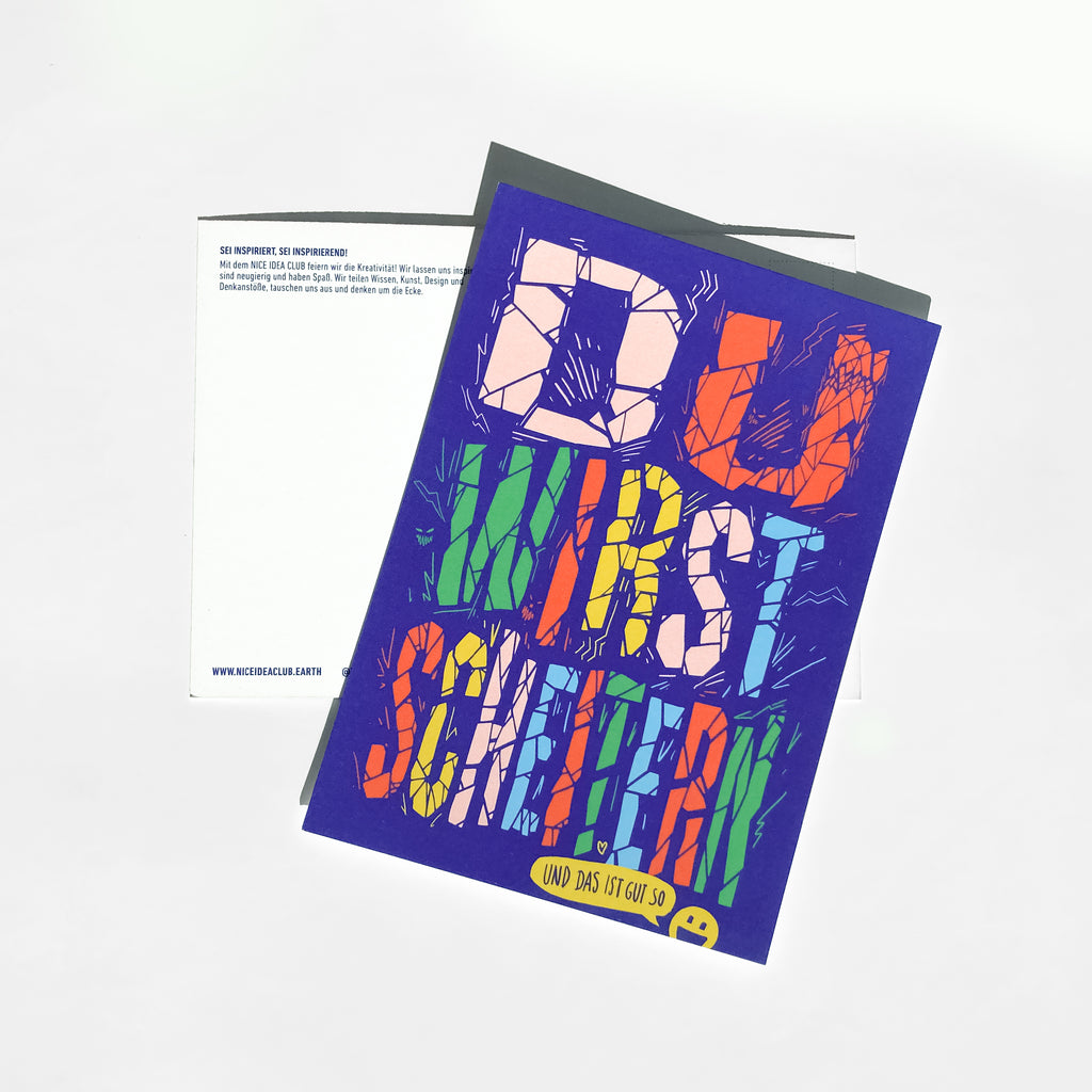 Postkarte - Du wirst scheitern