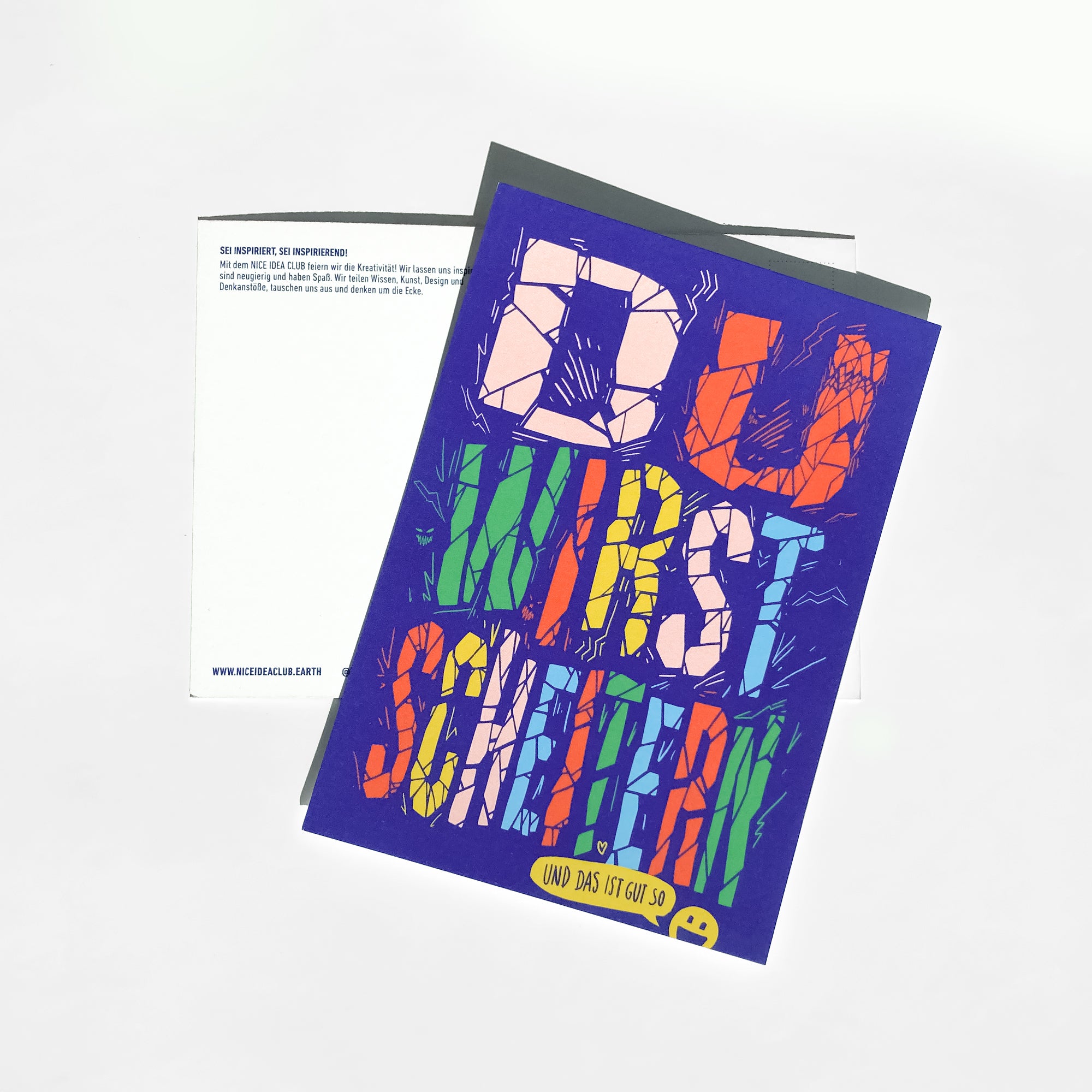 Postkarte - Du wirst scheitern