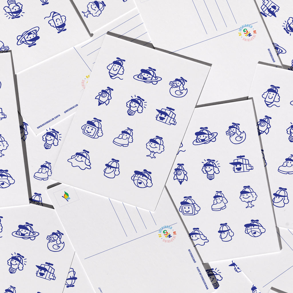 Postkarte - The Many Faces of the Gilgius