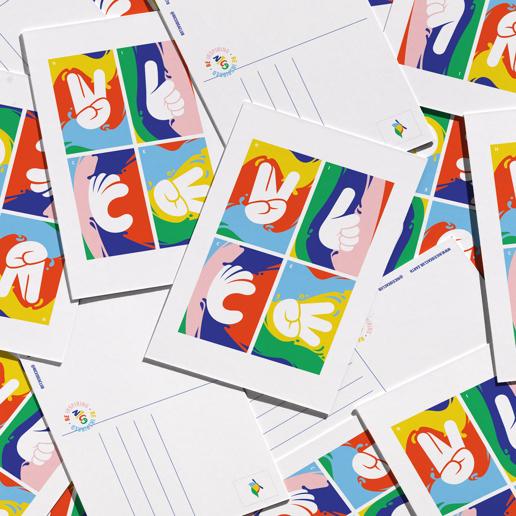 Postkarte - Gang Signs