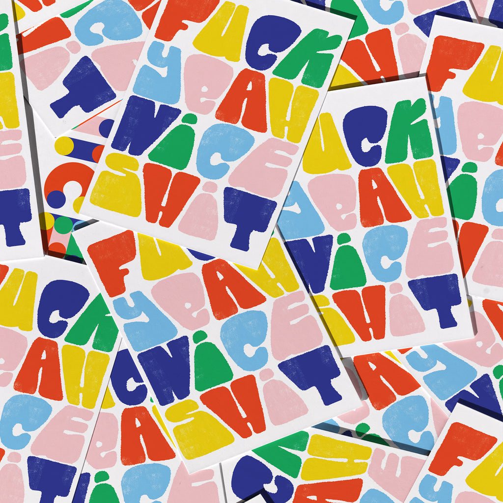 Postkarte - NICE SHIT!