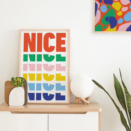 Poster - NICE Waterfall