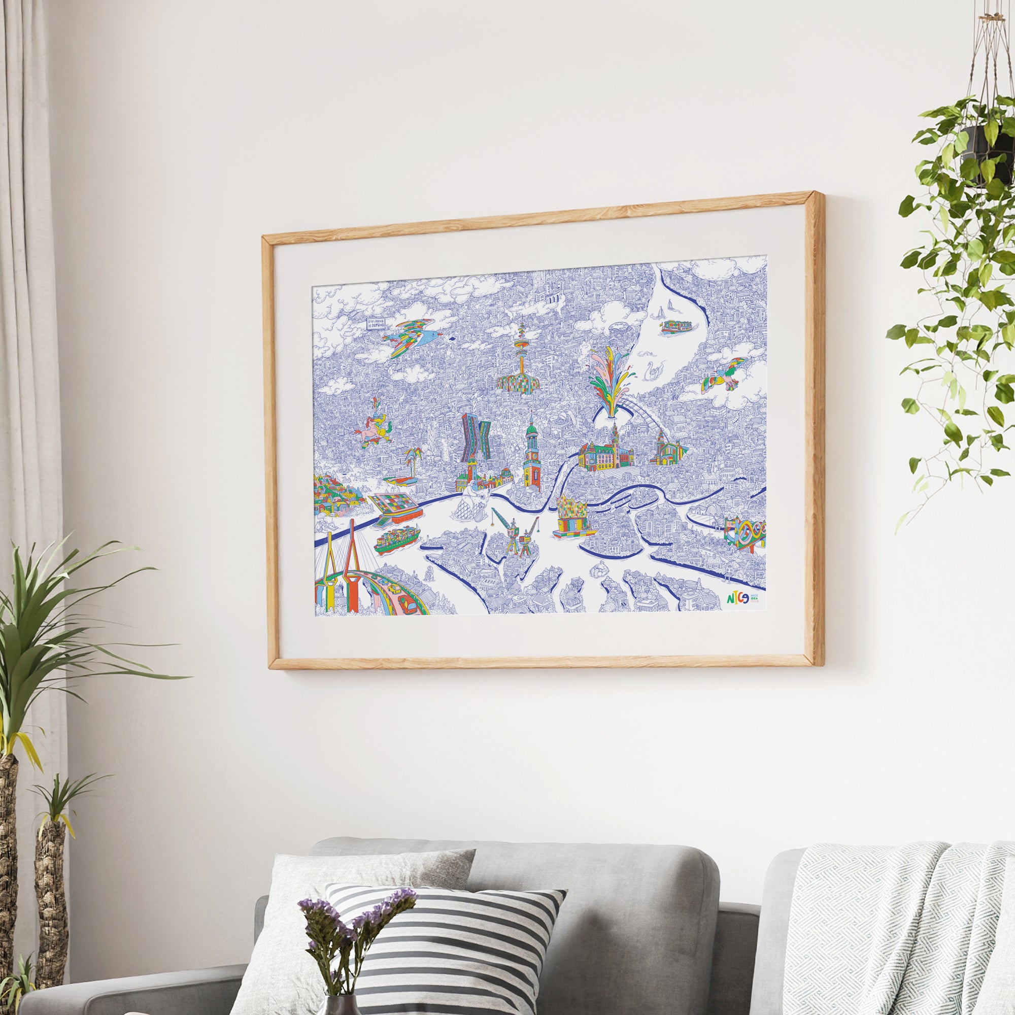 Poster - Hamburg City