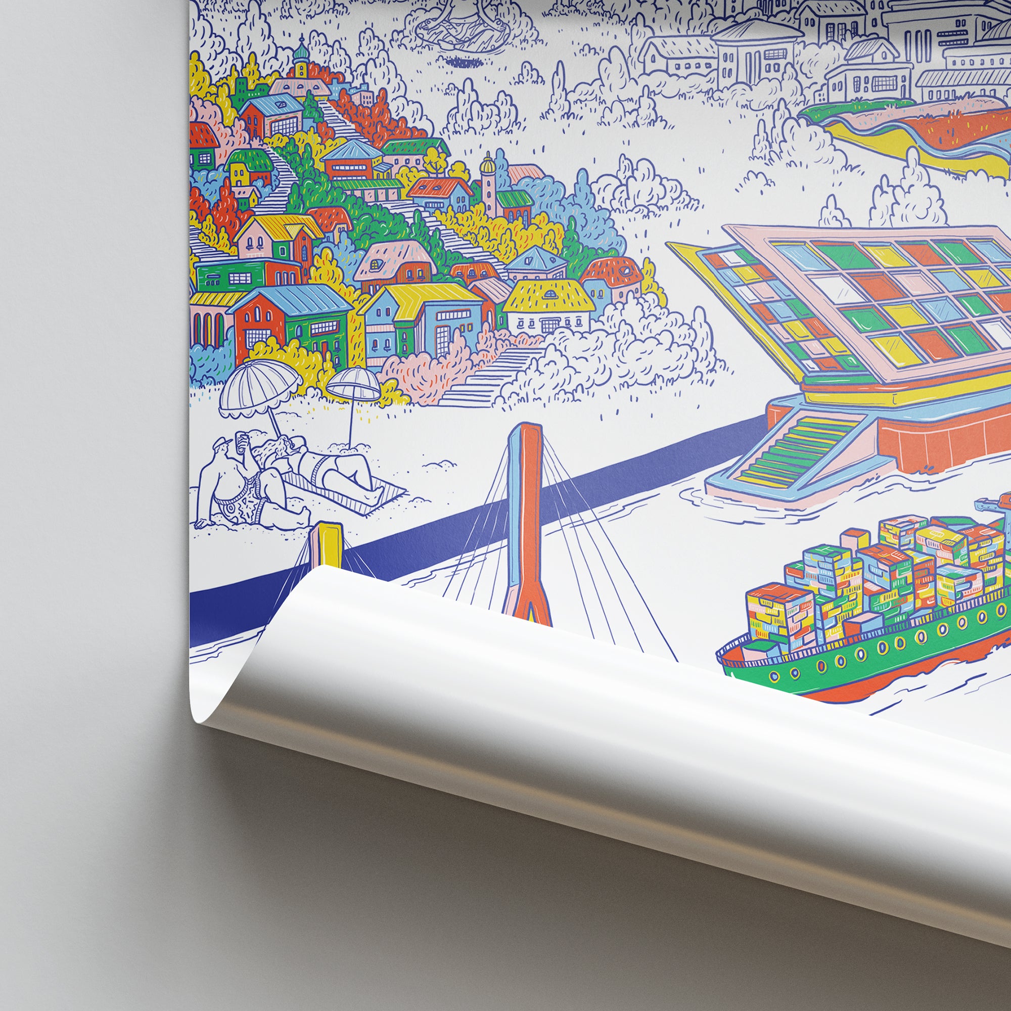 Poster - Hamburg City