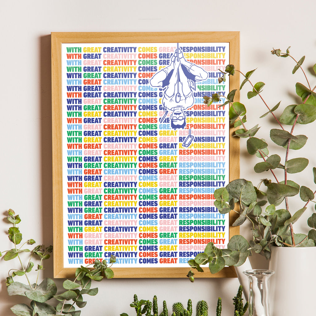 Poster - With Great Creativity Comes Great Responsibility