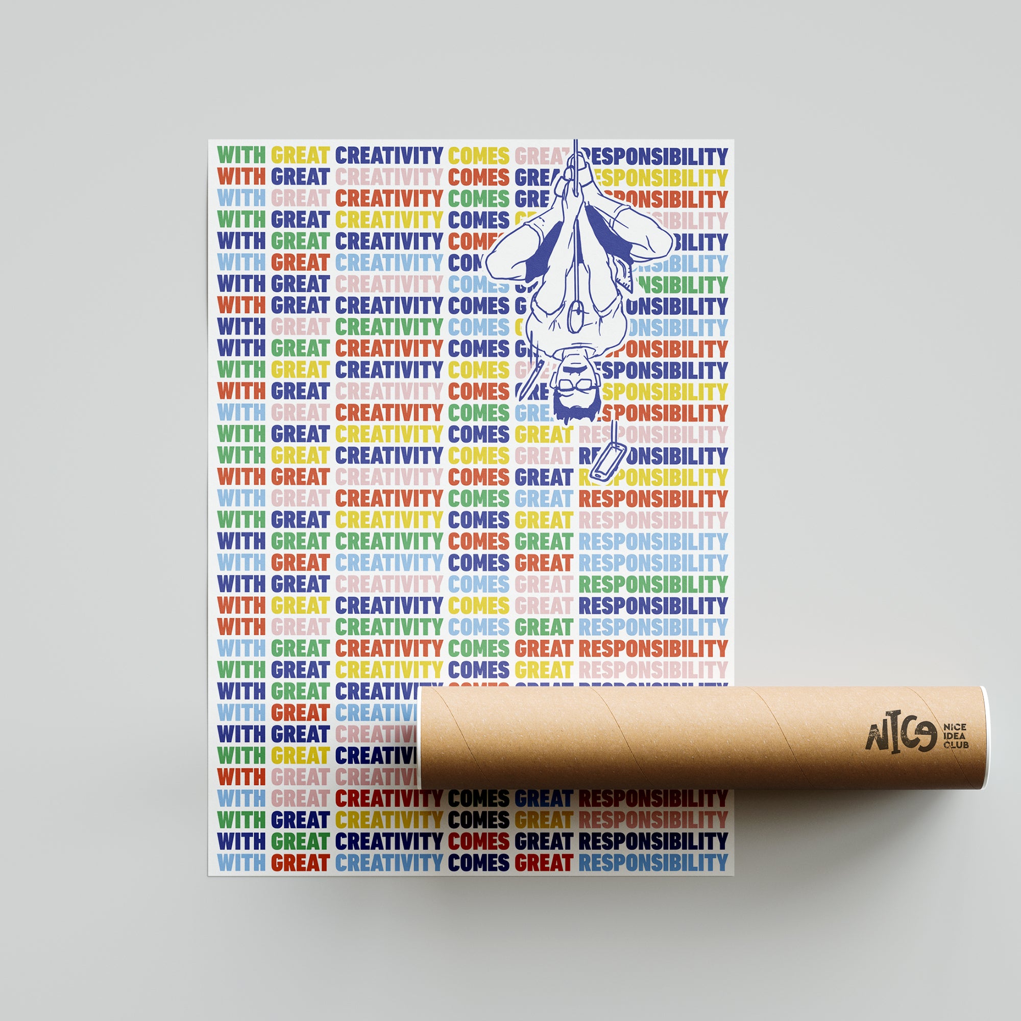 Poster - With Great Creativity Comes Great Responsibility