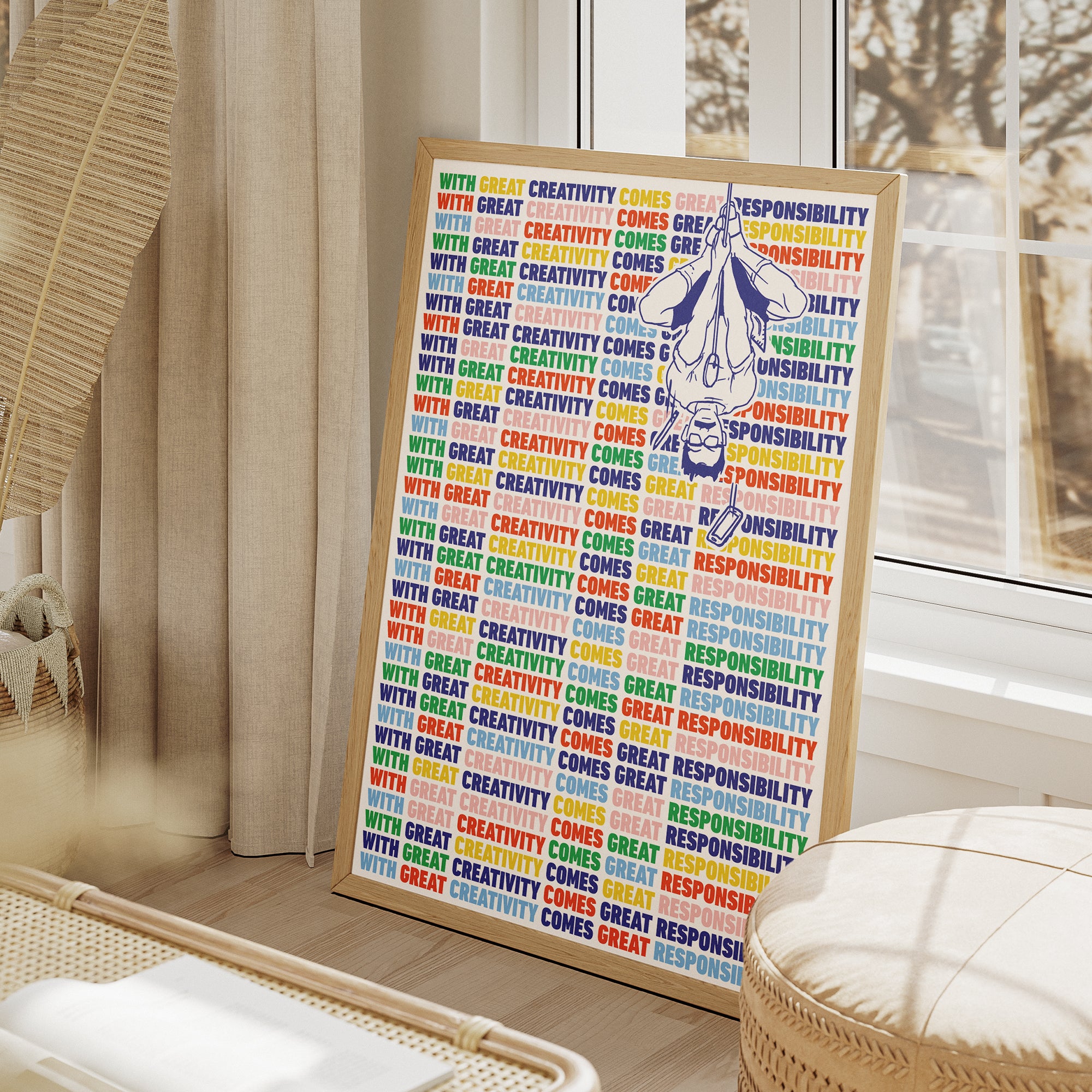 Poster - With Great Creativity Comes Great Responsibility