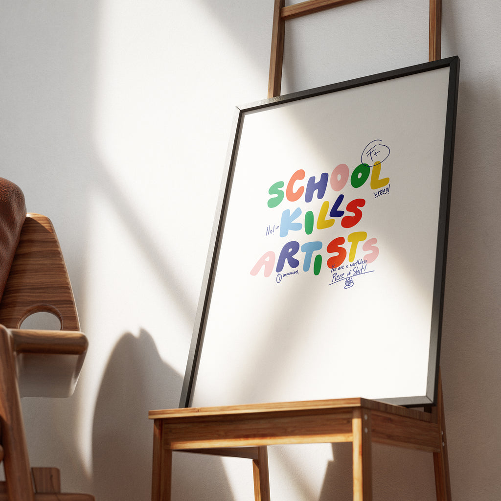 Poster - School Kills Artists