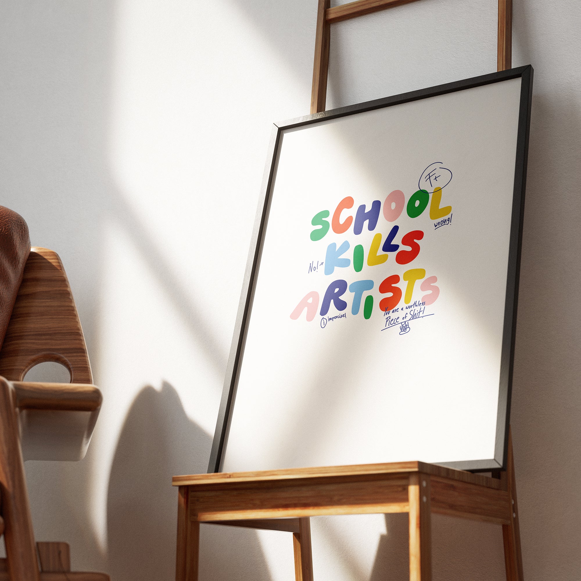 Poster - School Kills Artists