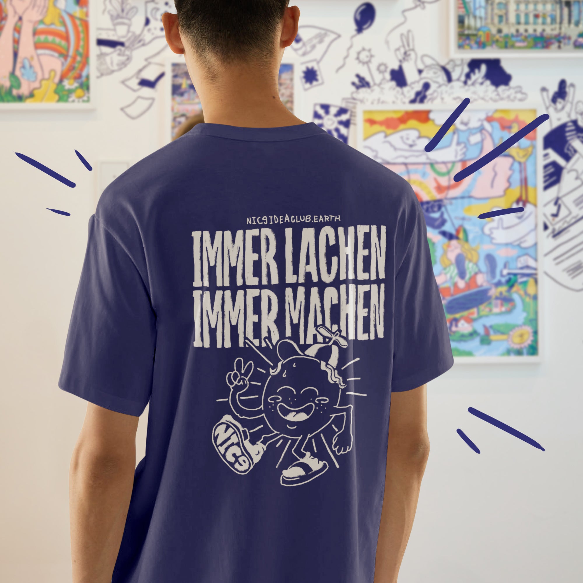 Shirt - Immer Lachen, Immer Machen