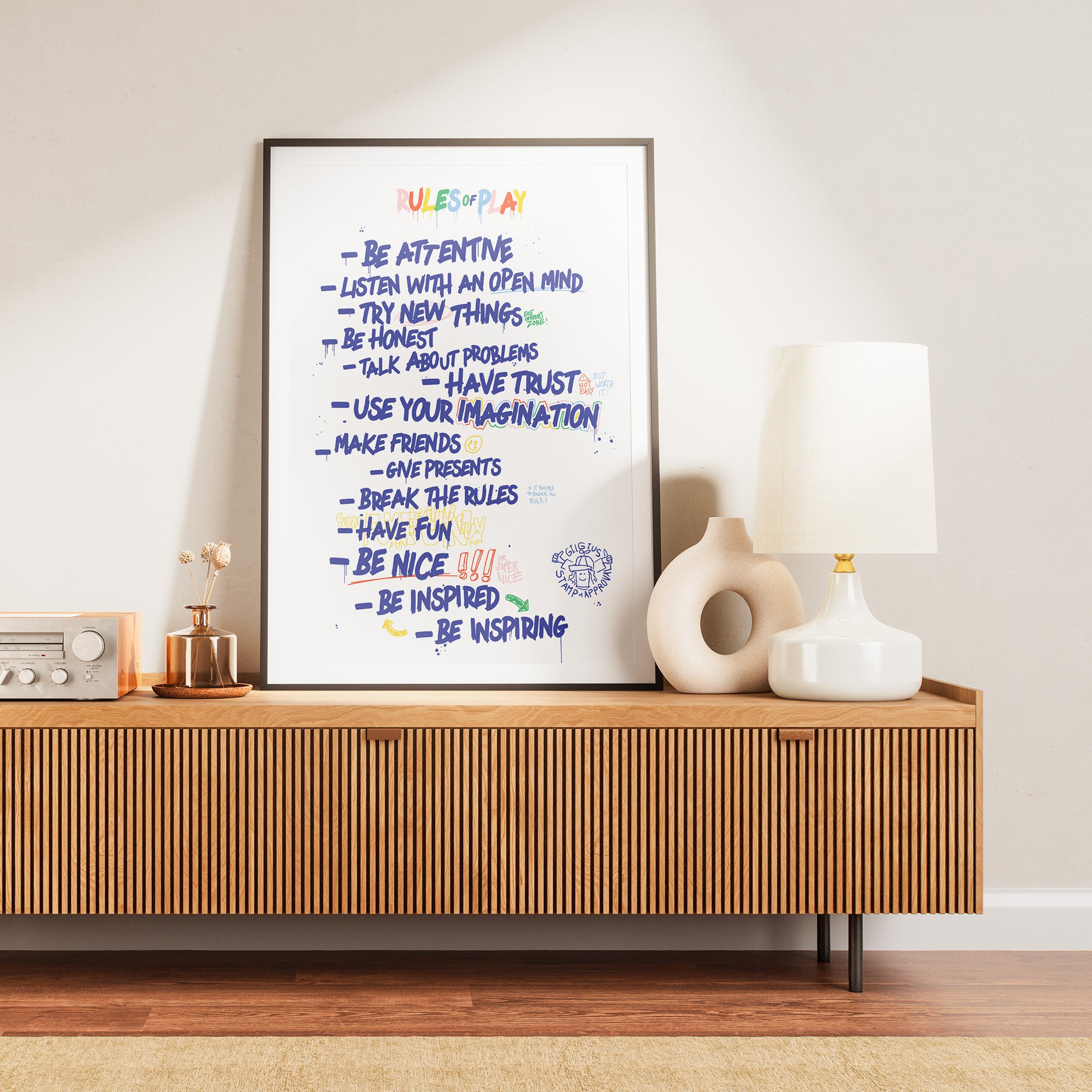 Poster - Rules of Play