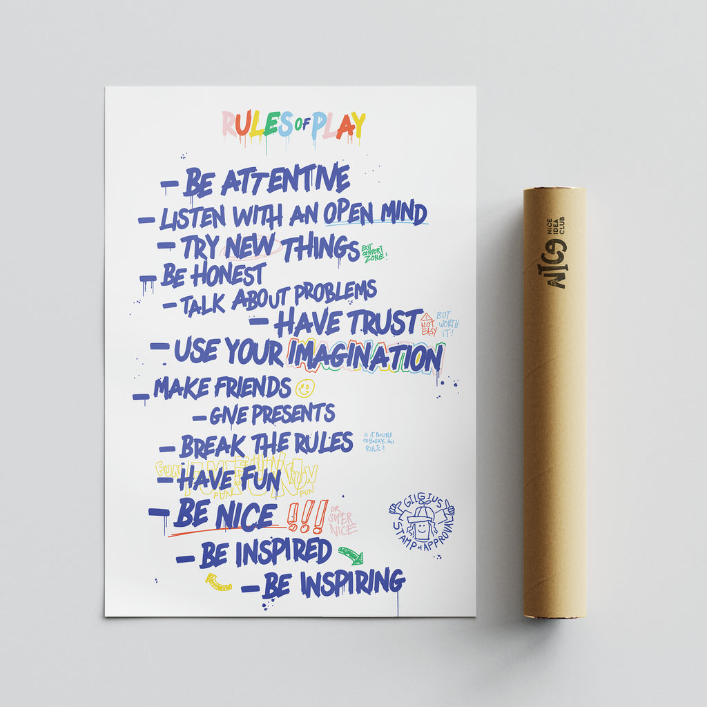 Poster - Rules of Play