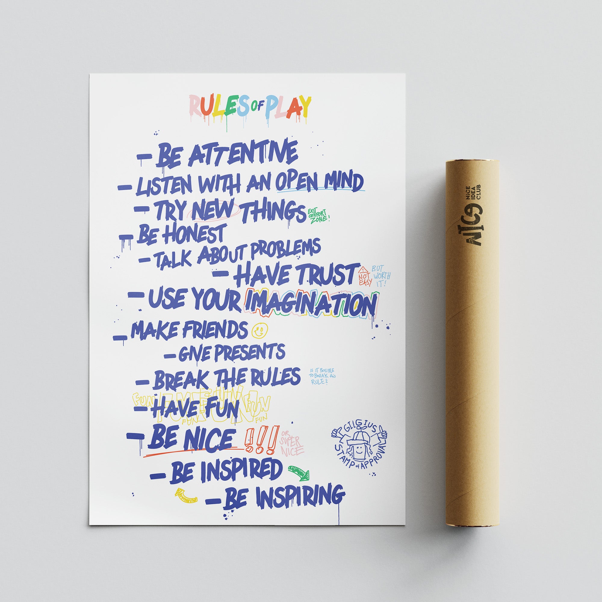 Poster - Rules of Play