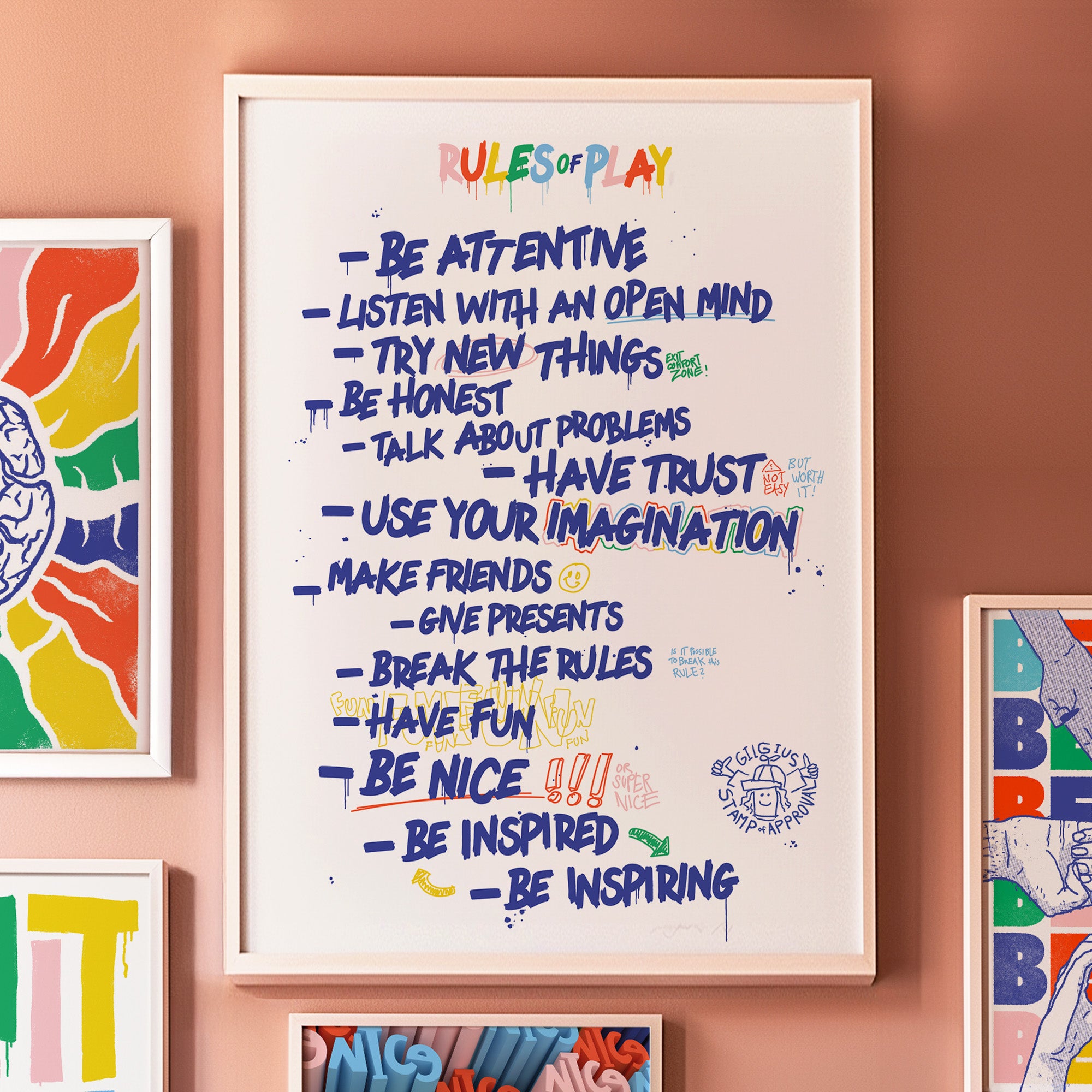Poster - Rules of Play
