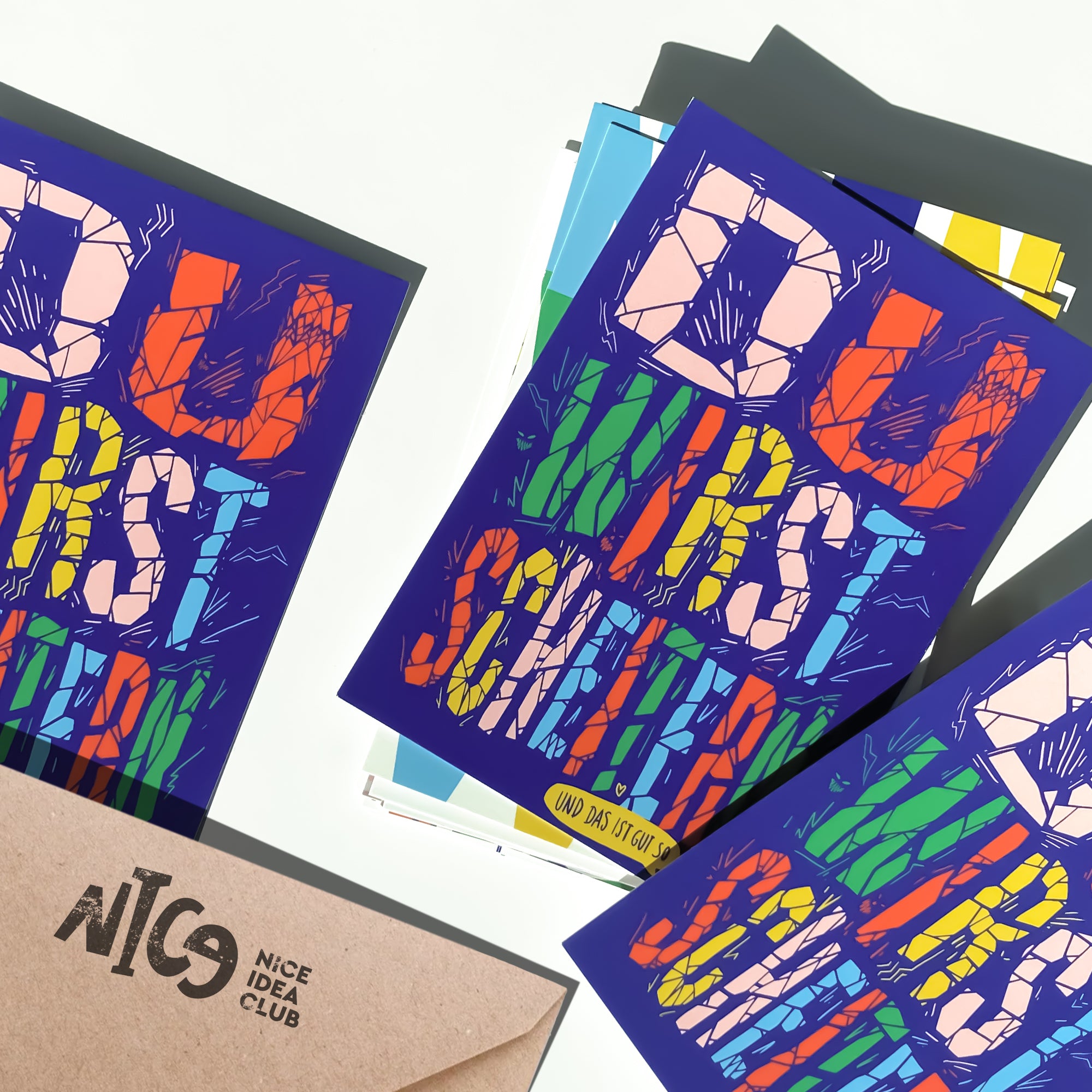 Postkarte - Du wirst scheitern