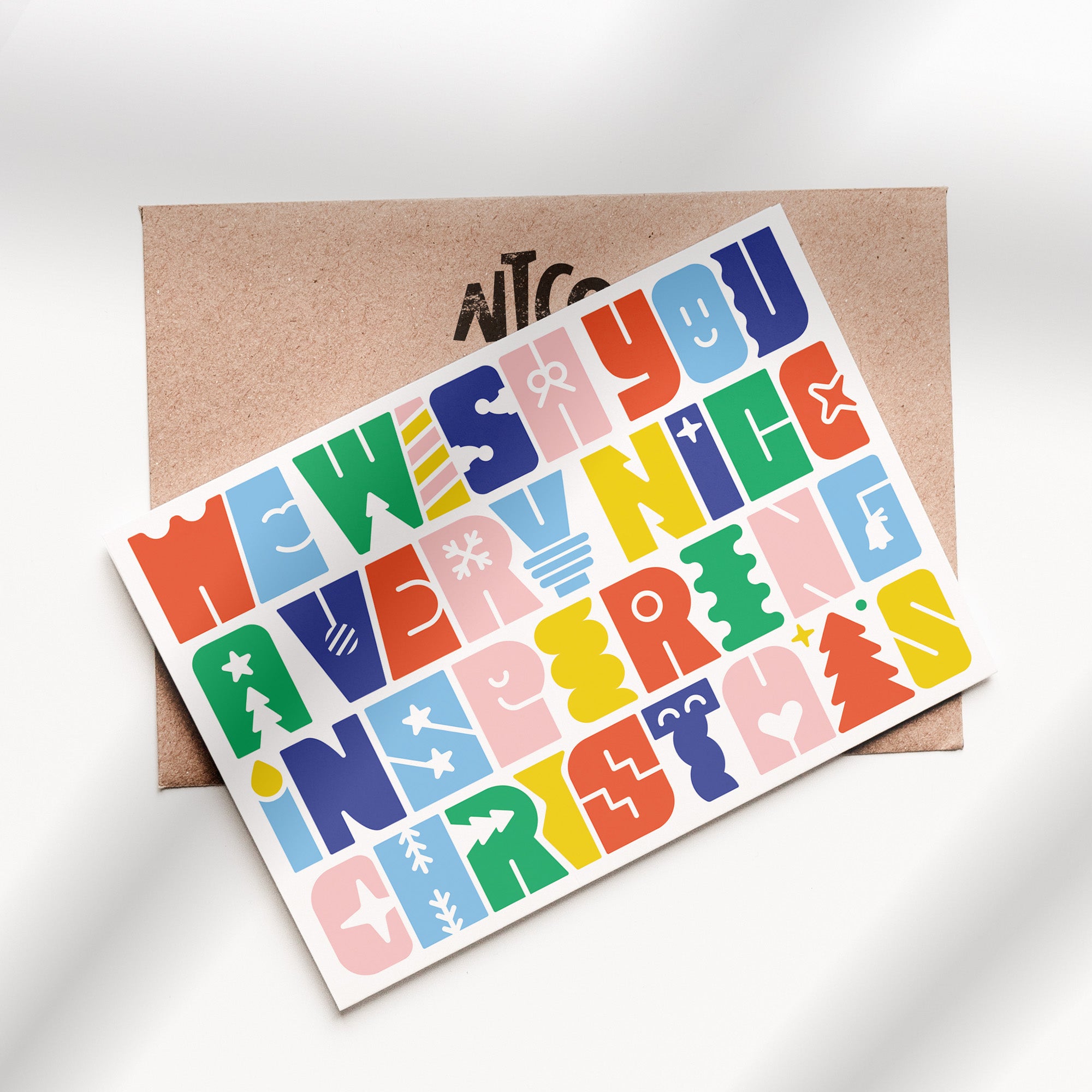 Anlasskarte - We wish you…