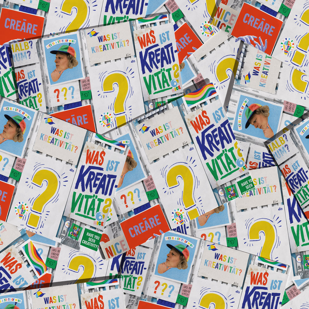 Postkarte - Was ist Kreativität?